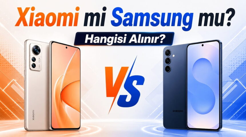 Xiaomi mi Samsung mu? Hangisi alınır? karşılaştırma görseli