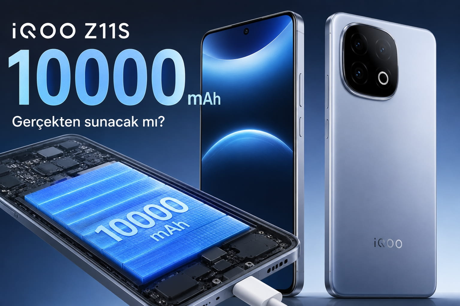 iQOO Z11S gerçekten 10.000 mAh batarya mı sunacak